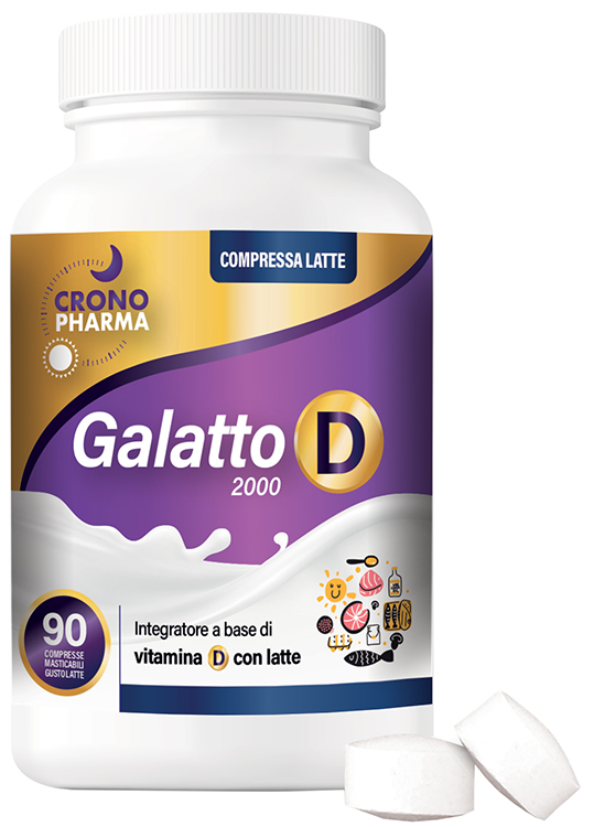 GALATTO D 2000 90 COMPRESSE - Farmacia Rossi2 - Farmacia Rossi 