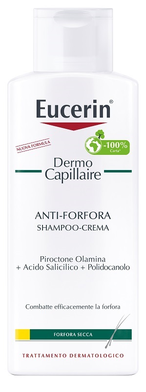 EUCERIN SHAMPOO CREMA ANTIFORFORA SECCA 250 ML - Farmacia Rossi2 - Farmacia Rossi 