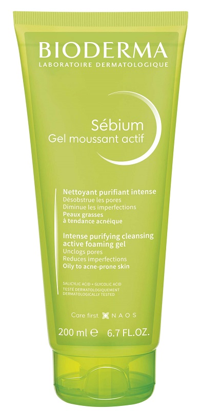 SEBIUM GEL MOUSSANT ACTIF 200 ML - Farmacia Rossi2 - Farmacia Rossi 
