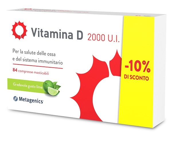 VITAMINA D2000 UI 84 PROMO-10% - Farmacia Rossi2 - Farmacia Rossi 