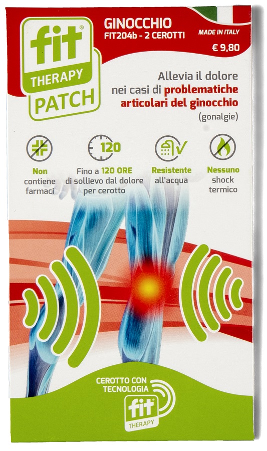 CEROTTO FIT THERAPY GINOCCHIO 2 PEZZI - Farmacia Rossi2 - Farmacia Rossi 