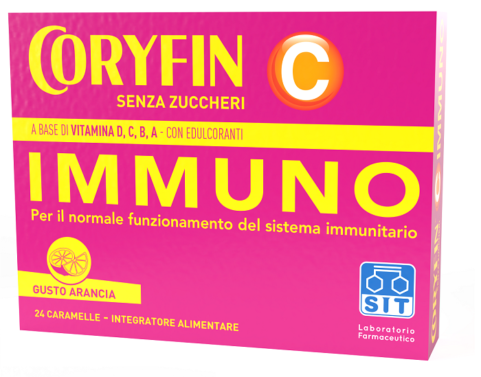 CORYFIN C IMMUNO 24 CARAMELLE - Farmacia Rossi2 - Farmacia Rossi 