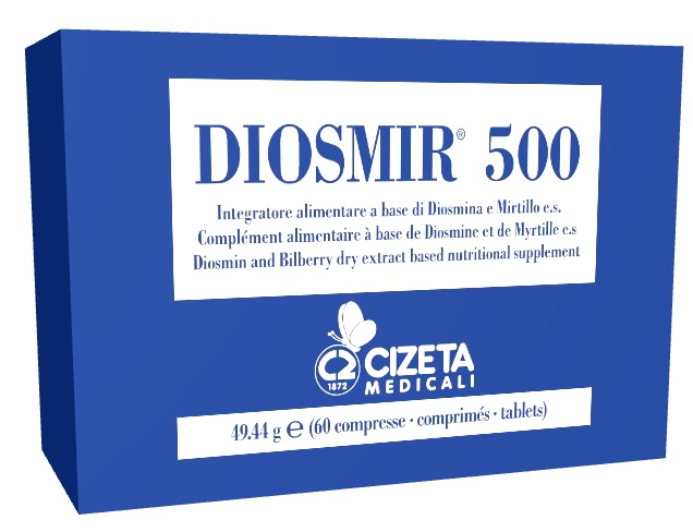 DIOSMIR 500 60 COMPRESSE - Farmacia Rossi2 - Farmacia Rossi 