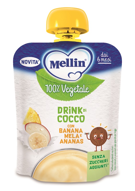MELLIN POUCH COCCO MELA BANANA ANANAS 90 G - Farmacia Rossi2 - Farmacia Rossi 