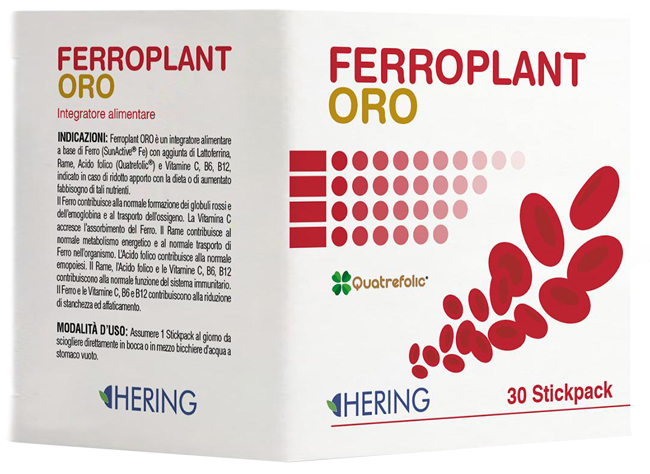 FERROPLANT ORO 30 STICKPACK - Farmacia Rossi2 - Farmacia Rossi 