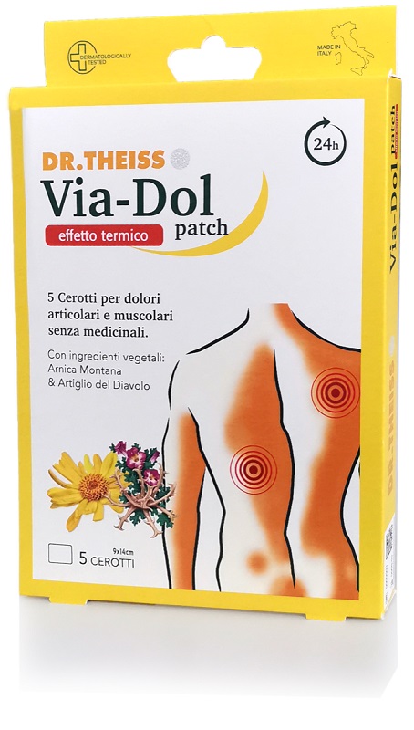 THEISS VIA-DOL PATCH EFFETTO TERMICO 5 PEZZI - Farmacia Rossi2 - Farmacia Rossi 