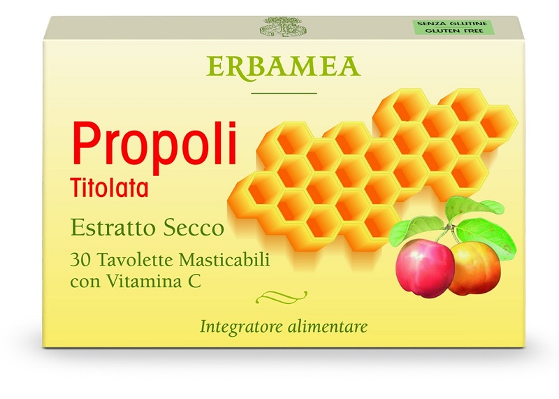 PROPOLI TITOLATA 30 TAVOLETTE MASTICABILI - Farmacia Rossi2 - Farmacia Rossi 