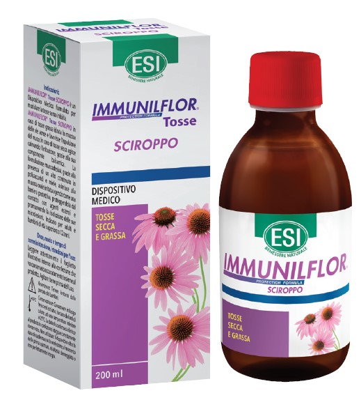 ESI IMMUNILFLOR SCIROPPO TOSSE 200 ML - Farmacia Rossi2 - Farmacia Rossi 