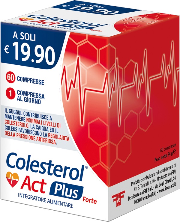 COLESTEROL ACT PLUS FORTE 60 COMPRESSE - Farmacia Rossi2 - Farmacia Rossi 