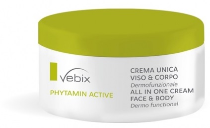 VEBIX PHYTAMIN E CREMA UNICA DERNOFUNSIONALE VISO E CORPO 300 ML - Farmacia Rossi2 - Farmacia Rossi 