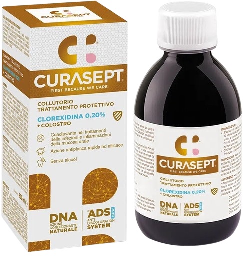CURASEPT COLLUTORIO ADS DNA TRATTAMENTO PROTETTIVO 200 ML - Farmacia Rossi2 - Farmacia Rossi 