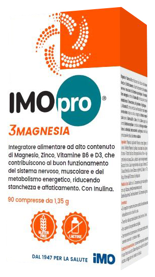 IMOPRO 3 MAGNESIA 90 COMPRESSE - Farmacia Rossi2 - Farmacia Rossi 