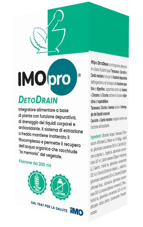 IMOPRO DETODRAIN 200 ML - Farmacia Rossi2 - Farmacia Rossi 