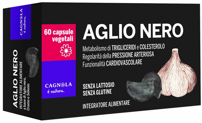 AGLIO NERO 60 CAPSULE CAGNOLA - Farmacia Rossi2 - Farmacia Rossi 