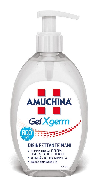 AMUCHINA GEL X-GERM DISINFETTANTE MANI 600 ML IT - Farmacia Rossi2 - Farmacia Rossi 