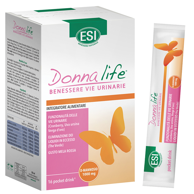 ESI DONNA LIFE VIE URINARIE 16 POCKET DRINK - Farmacia Rossi2 - Farmacia Rossi 