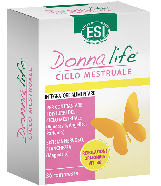 ESI DONNA LIFE CICLO MESTRUALE 36 COMPRESSE - Farmacia Rossi2 - Farmacia Rossi 