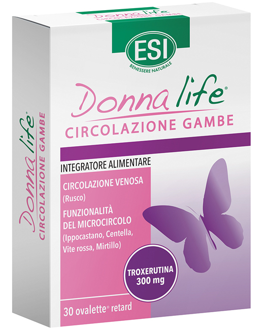 ESI DONNA LIFE CIRCOLAZIONE GAMBE 30 OVALETTE - Farmacia Rossi2 - Farmacia Rossi 