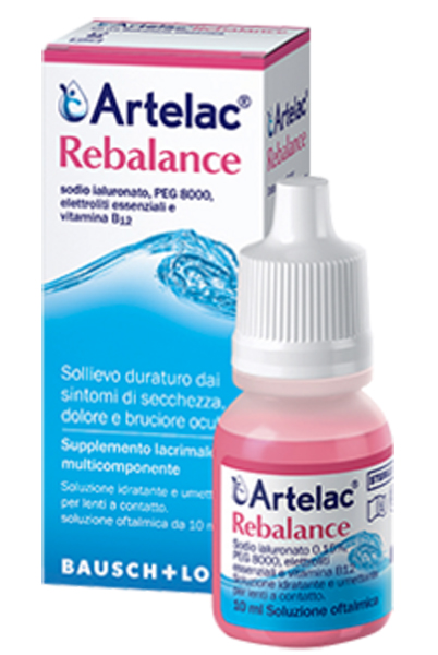 ARTELAC REBALANCE GOCCE OCULARI MULTIDOSE SENZA CONSERVANTI 10 ML - Farmacia Rossi2 - Farmacia Rossi 