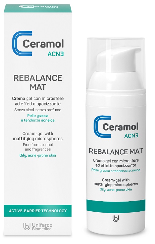 CERAMOL ACN3 REBALANCE MAT 50 ML - Farmacia Rossi2 - Farmacia Rossi 