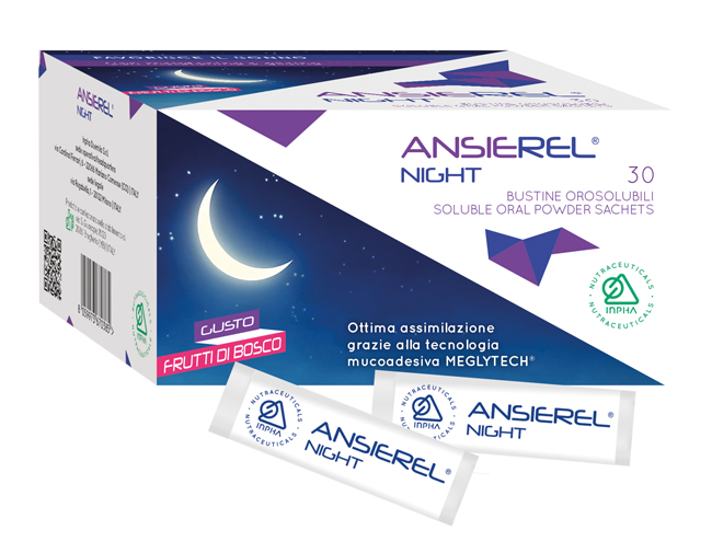 ANSIEREL NIGHT 30 BUSTINE - Farmacia Rossi2 - Farmacia Rossi 