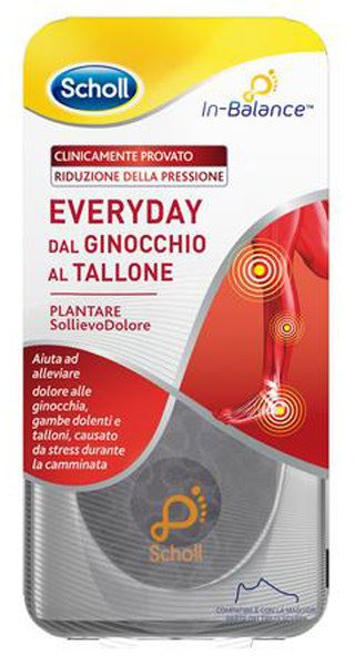 PLANTARE SOLLIEVO DOLORE DA GINOCCHIO A TALLONE SCHOLL IN BALANCE EVERYDAY M - Farmacia Rossi2 - Farmacia Rossi 