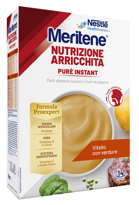 MERITENE PURE' INSTANT VITELLO CON VERDURE 1 KG - Farmacia Rossi2 - Farmacia Rossi 