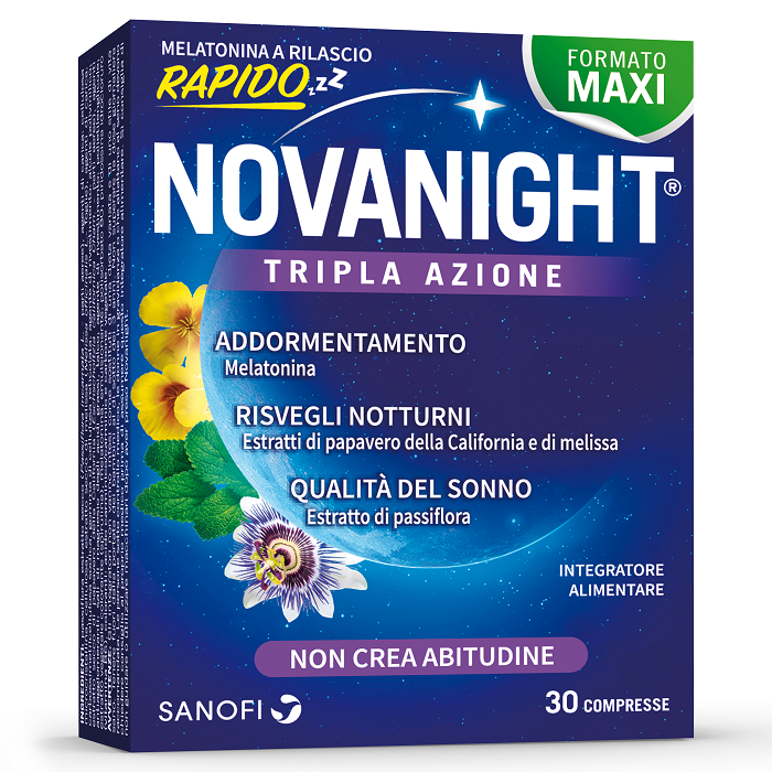 NOVANIGHT 30 COMPRESSE RILASCIO RADIDO NEW - Farmacia Rossi2 - Farmacia Rossi 