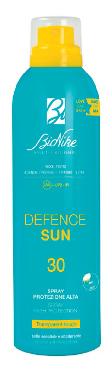 DEFENCE SUN SPRAY TRANSPARENT TOUCH 30 200 ML - Farmacia Rossi2 - Farmacia Rossi 