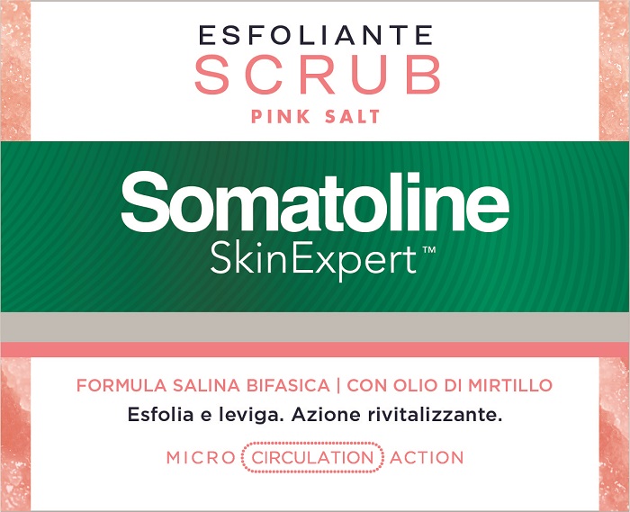 SOMATOLINE SKIN EXPERT SCRUB PINK SALT 350 G - Farmacia Rossi2 - Farmacia Rossi 