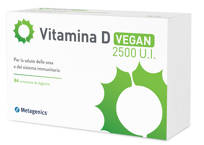 VIT D 2500 IU VEGAN 84 COMPRESSE - Farmacia Rossi2 - Farmacia Rossi 