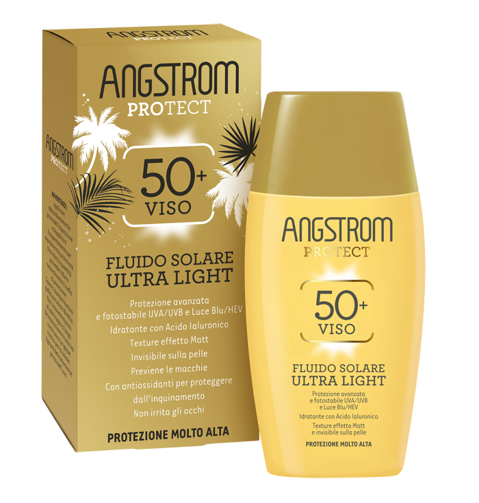 ANGSTROM FLUIDO SOLARE VISO ULTRA LIGHT SPF 50+ 40 ML - Farmacia Rossi2 - Farmacia Rossi 