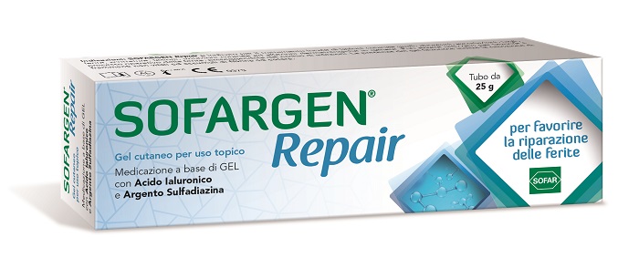 MEDICAZIONE SOFARGEN GEL ACIDO IALURONICO E ARGENTO SULFADIAZINA TUBETTO 25 G - Farmacia Rossi2 - Farmacia Rossi 