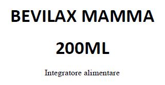 BEVILAX MAMMA 200 ML - Farmacia Rossi2 - Farmacia Rossi 