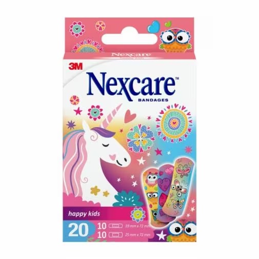 CEROTTO NEXCARE HAPPY KIDS MAGIC BAMBINE 20 PEZZI - Farmacia Rossi2 - Farmacia Rossi 