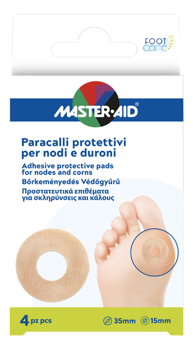 PARACALLI MASTER-AID FOOTCARE NODI E DURONI 4 PEZZI B8 - Farmacia Rossi2 - Farmacia Rossi 