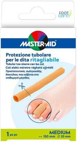 PROTEZIONE TUBOLARE MASTER-AID FOOTCARE RITAGLIABILE 15 CM 20 MM MEDIUM C7 - Farmacia Rossi2 - Farmacia Rossi 