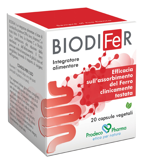 BIODIFER 20 CAPSULE VEGETALI - Farmacia Rossi2 - Farmacia Rossi 