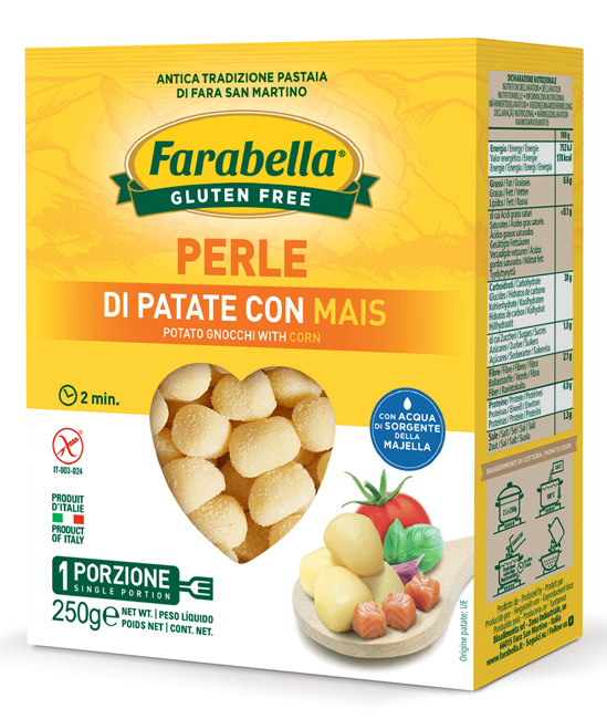 FARABELLA PERLE PATATE MAIS 250 G - Farmacia Rossi2 - Farmacia Rossi 