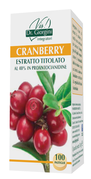 CRANBERRY ESTRATTO TITOLATO 100 PASTIGLIE - Farmacia Rossi2 - Farmacia Rossi 