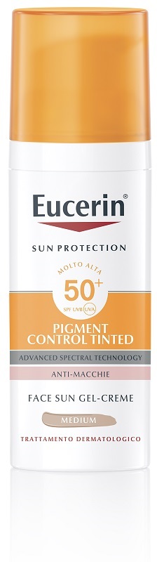 EUCERIN SUN PIGMENT CONTROL TINTED SPF50+ MEDIUM 50 ML - Farmacia Rossi2 - Farmacia Rossi 