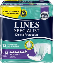 PANNOLONE A MUTANDINA LINES SPECIALIST DERMA MAXI XL 20 PEZZI - Farmacia Rossi2 - Farmacia Rossi 