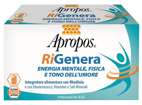 APROPOS RIGENERA ENERGIA FISICA E MENTALE 10 FLACONCINI 10 ML - Farmacia Rossi2 - Farmacia Rossi 