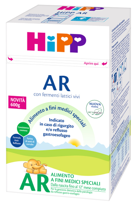 HIPP LATTE ANTIREFLUSSO CON METAFOLINA 600 G - Farmacia Rossi2 - Farmacia Rossi 