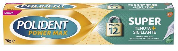 POLIDENT SUPER TENUTA+SIGILLANTE MENTA DELICATA ADESIVO PROTESI DENTALE 70 G - Farmacia Rossi2 - Farmacia Rossi 