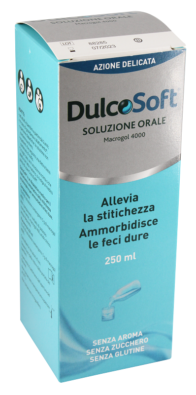DULCOSOFT SOLUZIONE ORALE 250 ML - Farmacia Rossi2 - Farmacia Rossi 
