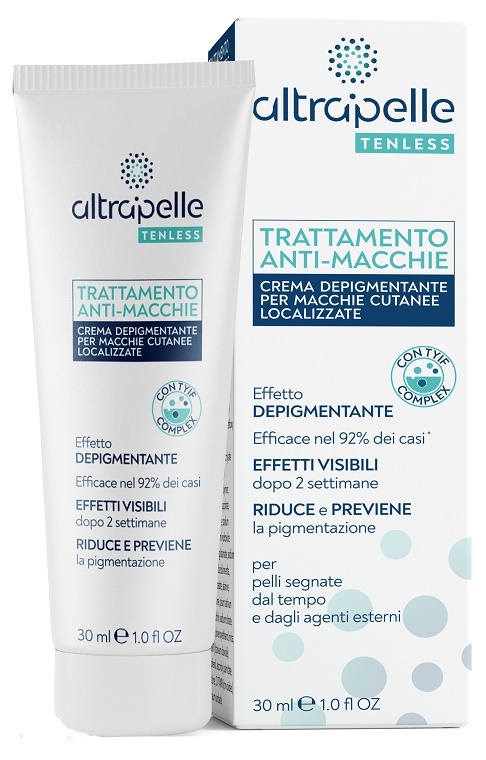 ALTRAPELLE TENLESS TRATTAMENTO ANTI MACCHIE CREMA DEPIGMENTANTE 30 ML - Farmacia Rossi2 - Farmacia Rossi 