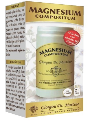 MAGNESIUM COMPOSITUM POLVERE 100 G - Farmacia Rossi2 - Farmacia Rossi 