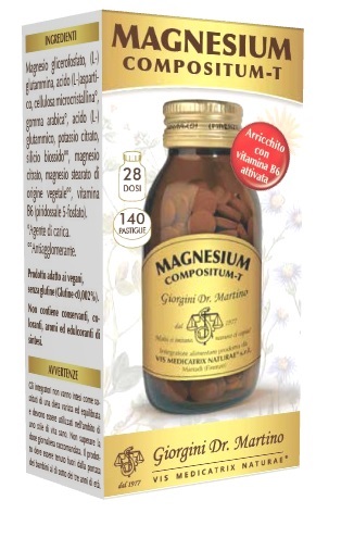 MAGNESIUM COMPOSITUM-T 140 PASTIGLIE - Farmacia Rossi2 - Farmacia Rossi 