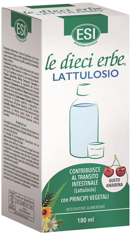 ESI LE DIECI ERBE LATTULOSIO 180 ML - Farmacia Rossi2 - Farmacia Rossi 
